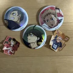 ハイキュー!! 缶バッジ 4個セット