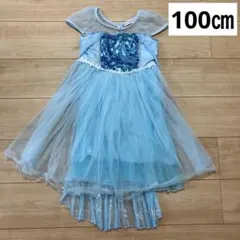 ディズニー　ディズニーシー　ランド　エルサ　アナと雪の女王　ドレス　100