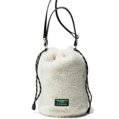 L.L.Bean ボア巾着ポシェット