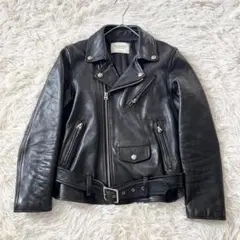 ビューティフルピープル ダブルライダースジャケット 150cm 羊革 近年モデル 近年美品✨ビューティフルピープル現行 ダブルライダース 羊革 150