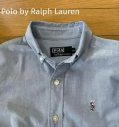 90s Polo Ralph Lauren ワイシャツ 160 ブルー