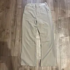 ジーナシス　裾スリット　パンツ