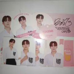 SEVENTEEN CAFE セブチ カフェ スングァン トレカ コースター
