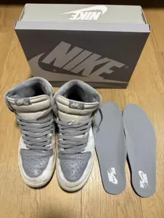 NIKE Air Jordan 1 レトロ HIGH OG ステルスホワイト