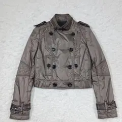 ✨未使用級✨バーバリーブラックレーベル　中綿ナポレオンライダースジャケット　38