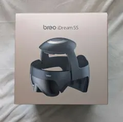 breo iDream 5S リラクゼーショングッズ グレー 寝落ちするほど気持ち良い～「breo iDream5S全回復ヘルメット