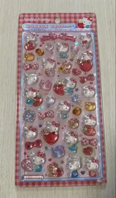 ボンボンドロップシール　ハローキティ　正規品　タイニーチャム　kitty 未使用