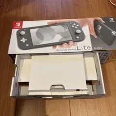 空箱　Nintendo Switch Liteグレー