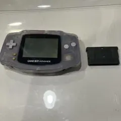 【ジャンク品】ゲームボーイアドバンス クリア 本体　AGB-001
