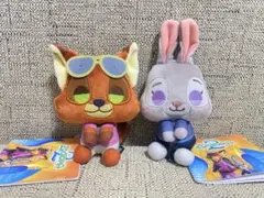 【即日発送】ズートピア2 &you ぬいぐるみ　2種セット