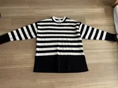 ZARA ボーダーニット 長袖のサムネイル