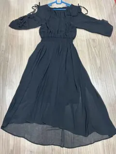 RayBEAMS ビームス ロングワンピース 長袖 シフォン 結婚式