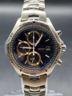 SEIKO セイコー Criteria 7T34-0AA0 クロノグラフ 中古品 - メルカリ