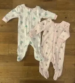 ディズニー　ミニーマウス ロンパース 2点セット