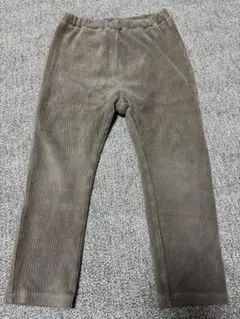 無印良品　コーデュロイレギンスパンツ100