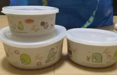 すみっコぐらし　タッパー3つセット