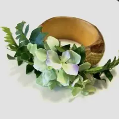 【レア新品】IENA ルーベルデザイン ウッドバングルのサムネイル