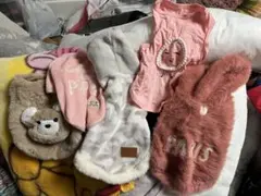 犬用 夏秋冬服5点セット まとめ売りのサムネイル