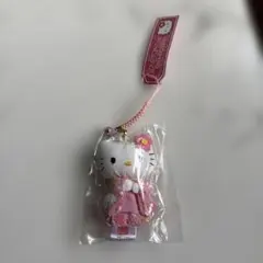ハローキティ　着物　マスコット　ストラップ