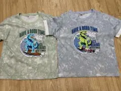 恐竜スパンコール　半袖