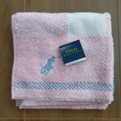 【新品未使用品】Polo Ralph Lauren チェック柄タオルハンカチ