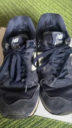 New Balance 574 ネイビー スニーカー