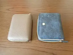 2種セット★クロコダイル二つ折財布&カード コインケース