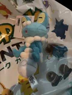 ポケパークカントー ぬいぐるみ ケロマツ マスコット 限定 夏 水タイプ