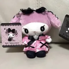 真夜中のメロクロ　サンリオマスコットポーチ　マイメロディ