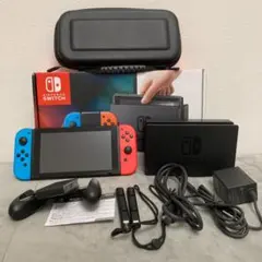【美品】【完品】Nintendo Switch ネオンブルー・ネオンレッド
