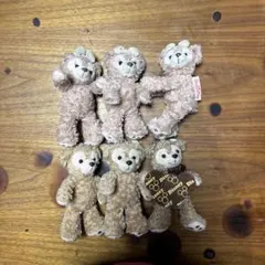 ダッフィー シェリーメイ ぬいぐるみ 6個セット