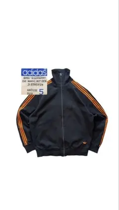H*.様 【希少】 80s adidas トラックジャケット 5号 デサント製