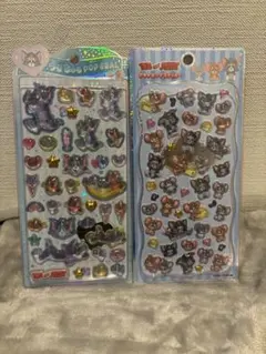 トムとジェリー　うるちゅるシール　プチドロップステッカー　セット