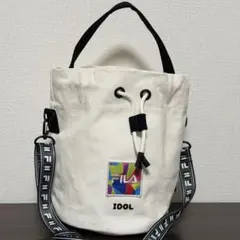 BTS FILA コラボ idol バケットバッグのサムネイル
