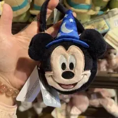 香港ディズニー　魔法ミッキーマウス コインケース