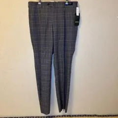 グレー系チェック スラックス 91cm