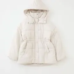 【NICE CLAUP】ウエストマークミドルフェイクダウンジャケット 完売品