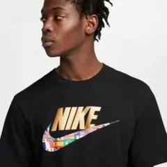 NIKE スゥオッシロゴ国旗 ブラック XLのサムネイル
