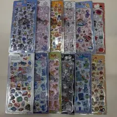 て*ふ様 ディズニー プチドロップステッカー 12点セット 訳あり 国内正規品