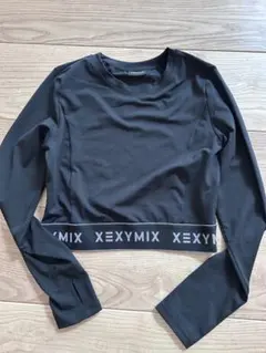 XEXYMIX ブラック クロップド丈 Lサイズ ヨガウェア