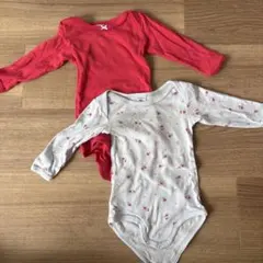 PETIT BATEAU 長袖ボディスーツ 6m
