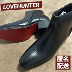 新品未使用 LOVEHUNTER ヒールブーツ26.5cm 厚底 黒 6814