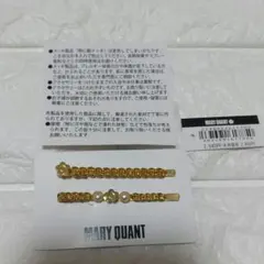 MARY QUANT ヘアピン 2個セット