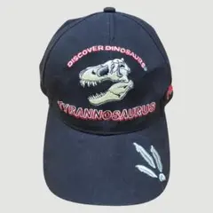 COLORATAカロラータ ティラノサウルスキャップ 恐竜T-REXブラック