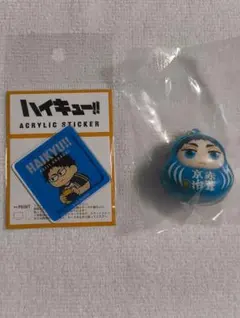 ハイキュー 赤葦京治 ジロリ アクリルステッカー ジャパぐるみ