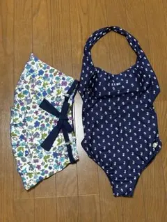 ELLEワンピース水着　Mサイズのサムネイル