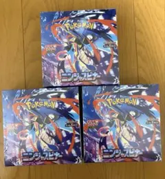 【新品♪シュリンク付♪】ポケモンカードMEGA　ニンジャスピナー　3BOX