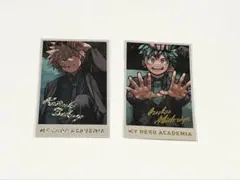 僕のヒーローアカデミアヒロアカ原画展 爆豪勝己 緑谷出久 メモリアルコレクション