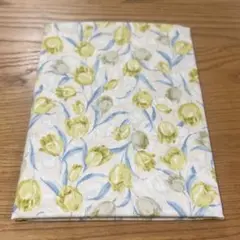 グレースフラワー　イエロー　スケア　生地　SEVENBERRY