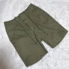 匿名配送 KOE オリーブグリーン S チノハーフパンツ ショートパンツのサムネイル